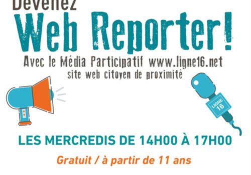 Atelier « Devenez Web reporter ! »