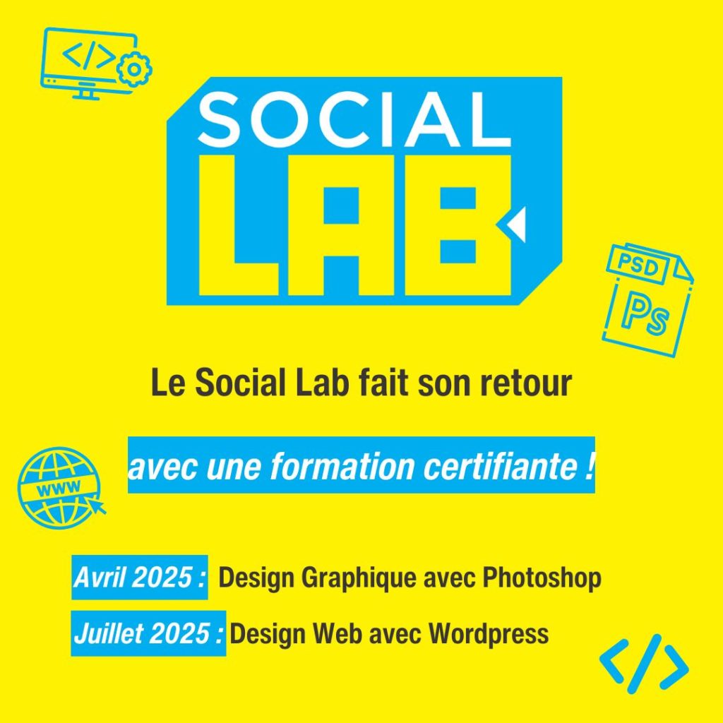 Clôture de la formation numérique Social Lab – Mooc 2025